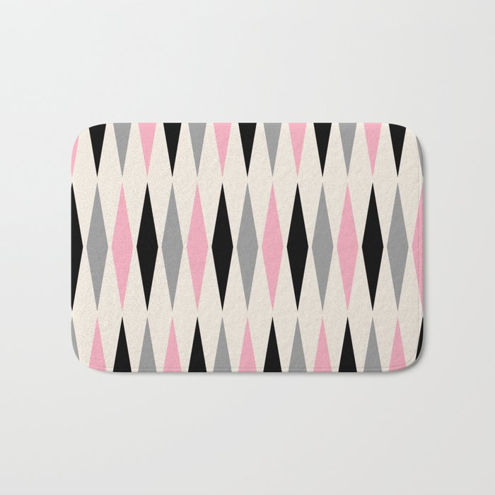 Mid Century Modern Geometric Googie Design  235 Populuxe Bath Mat Gallery Image 1