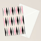 Mid Century Modern Geometric Googie Design  235 Populuxe Stationery Card Gallery Image 2
