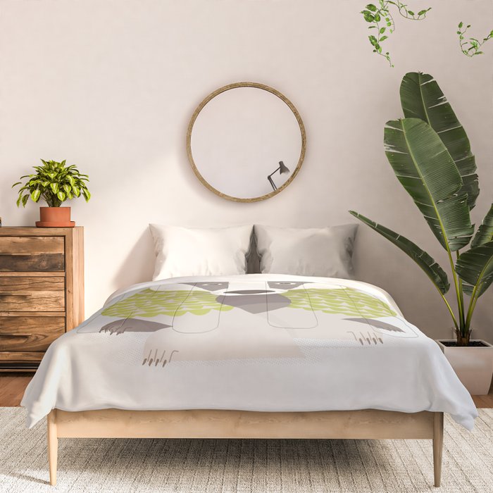 Whimsical Badger Comforter Gallery Image 3