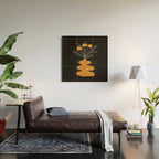 The Golden Vase 01 Wood Wall Art Gallery Image 2