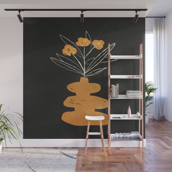 The Golden Vase 01 Wall Mural Gallery Image 1