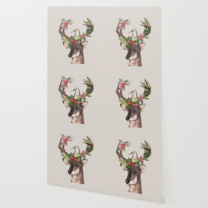 Christmas Deer Wallpaper Gallery Image 2