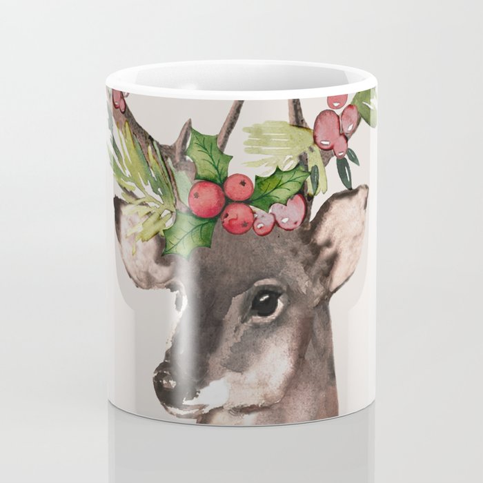 Christmas Deer Coffee Mug Gallery Image 4