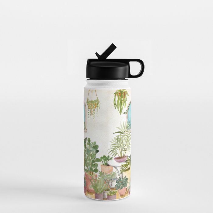 plant lady Water Bottle Gallery Image 1
