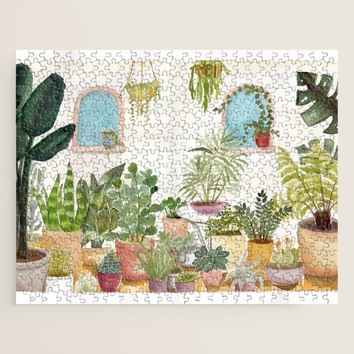 plant lady Jigsaw Puzzle Gallery Image 1