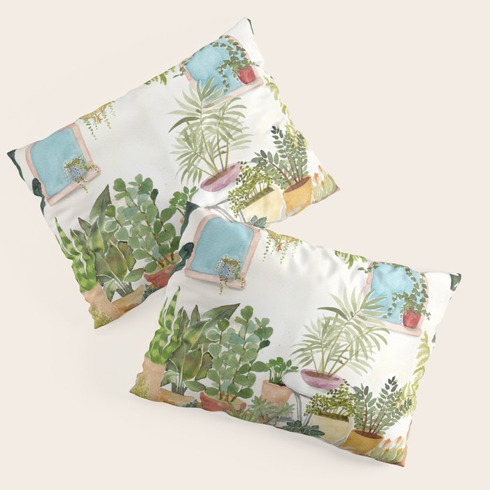 plant lady Pillow Sham Gallery Image 3