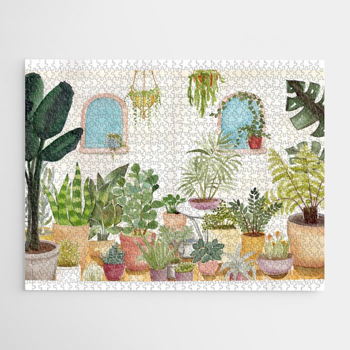 plant lady Jigsaw Puzzle Gallery Image 2