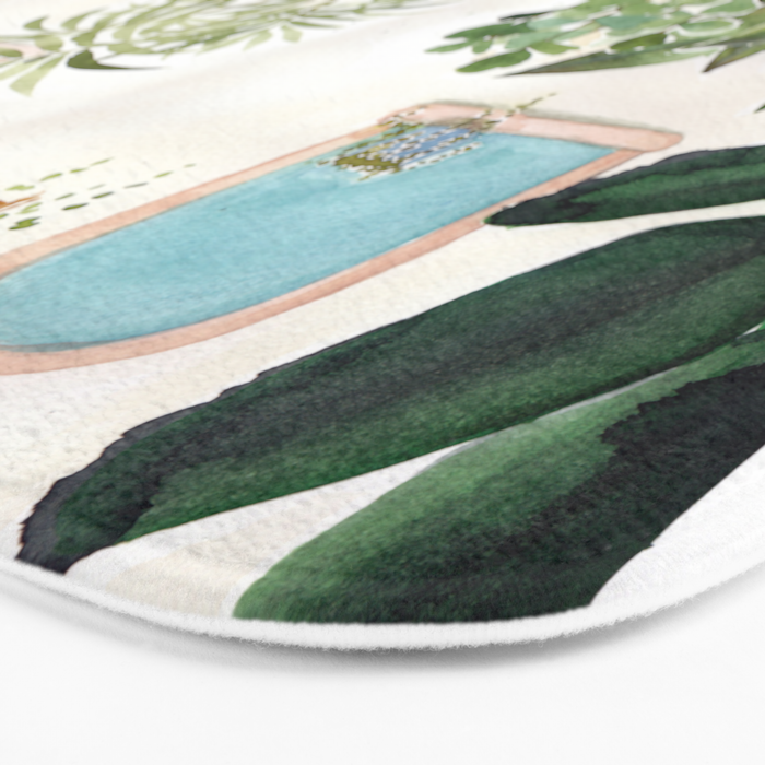 plant lady Bath Mat Gallery Image 3