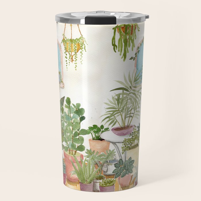 plant lady Travel Mug Gallery Image 1