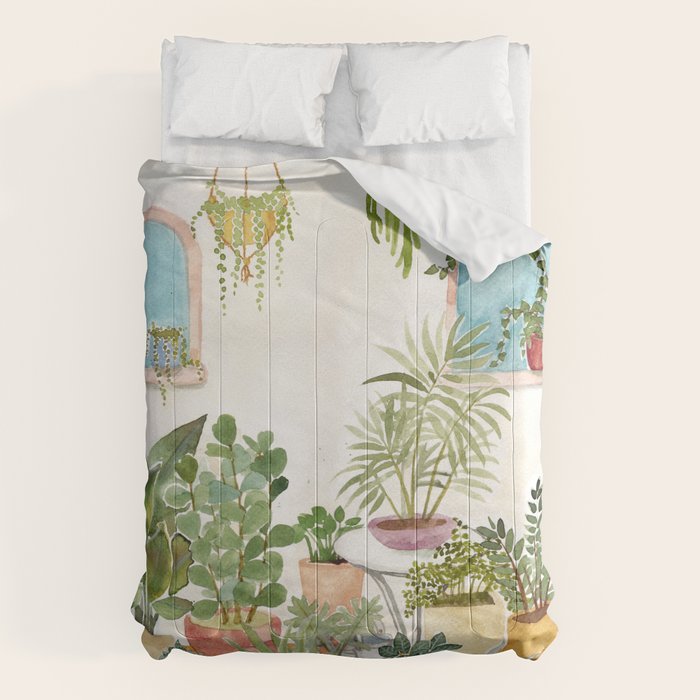 plant lady Comforter Gallery Image 1