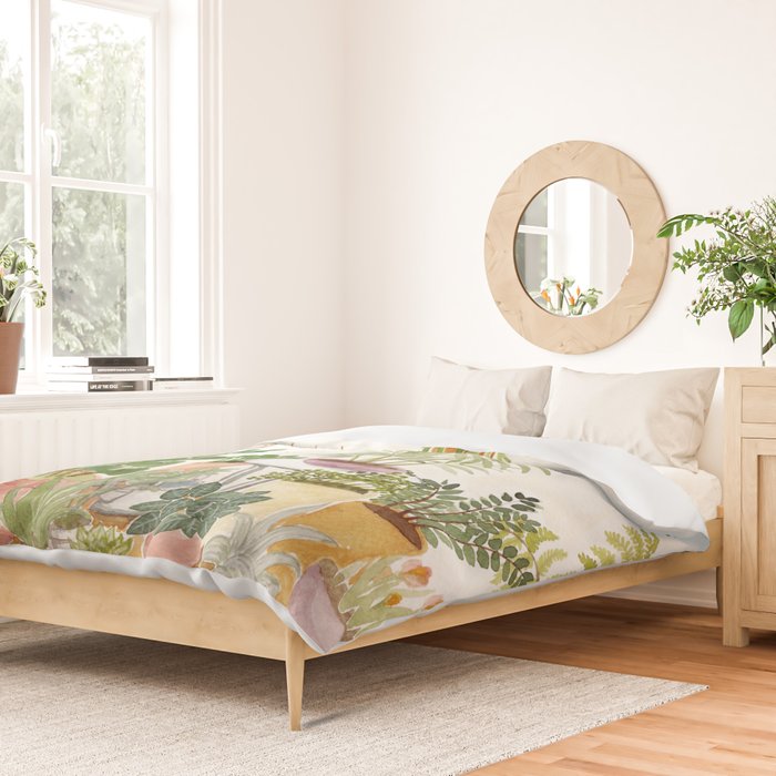 plant lady Duvet Cover Gallery Image 2