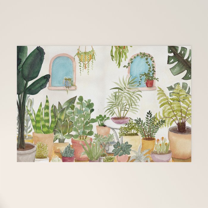 plant lady Welcome Mat Gallery Image 1