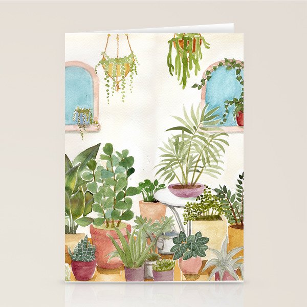 plant lady Stationery Card Gallery Image 2