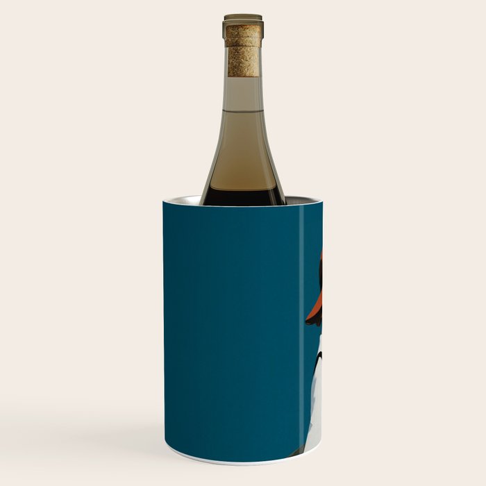 Vintage Elegance in Autumn Light Wine Chiller Gallery Image 2