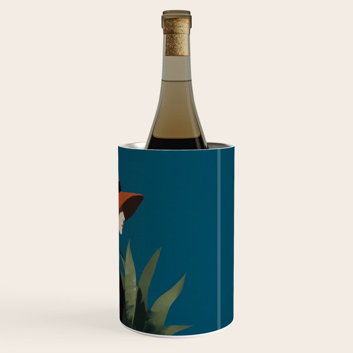 Vintage Elegance in Autumn Light Wine Chiller Gallery Image 3