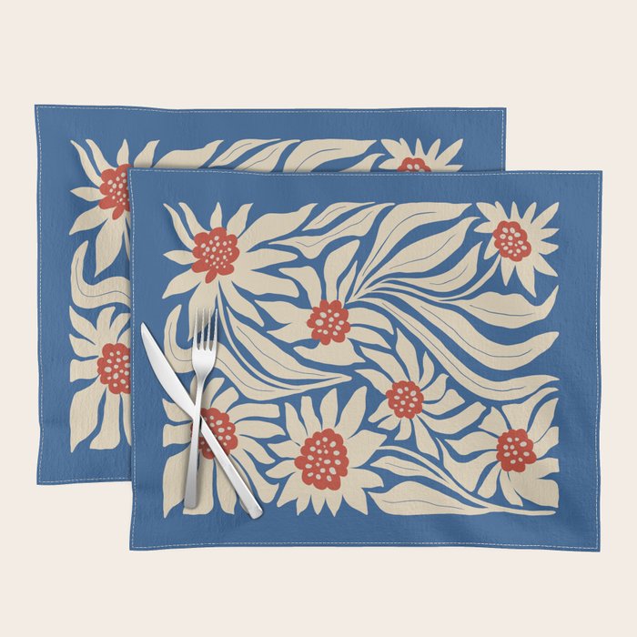 Paris: Flower Market Summer Color Series 01 Placemat Gallery Image 1