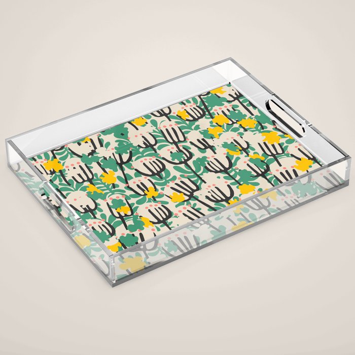 BAZAAR MAXIMA BLOSSOM Acrylic Tray Gallery Image 1