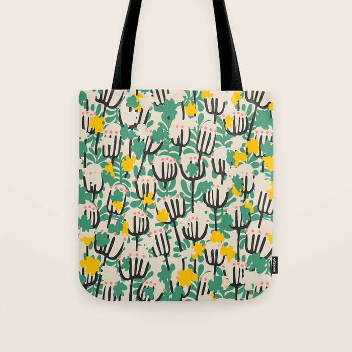 BAZAAR MAXIMA BLOSSOM Tote Bag Gallery Image 1