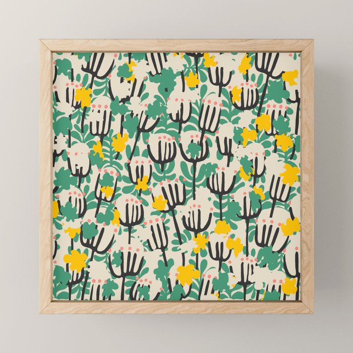 BAZAAR MAXIMA BLOSSOM Mini Art Print Gallery Image 1