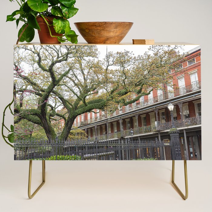 New Orleans Jackson Square Photography Credenza Gallery Image 1