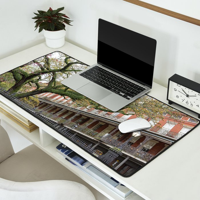 New Orleans Jackson Square Photography Desk Mat Gallery Image 2