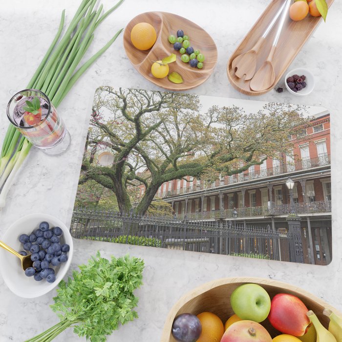 New Orleans Jackson Square Photography Cutting Board Gallery Image 2