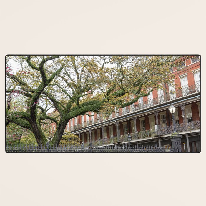 New Orleans Jackson Square Photography Desk Mat Gallery Image 3