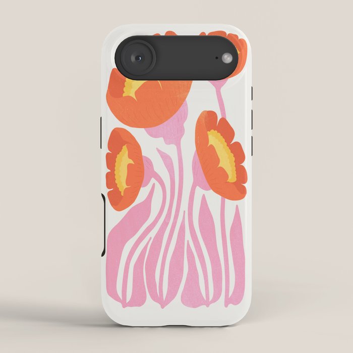 Coral Cosmos: Les Fleurs | Flower Market 05 | Spring Summer 23 iPhone Case Gallery Image 2