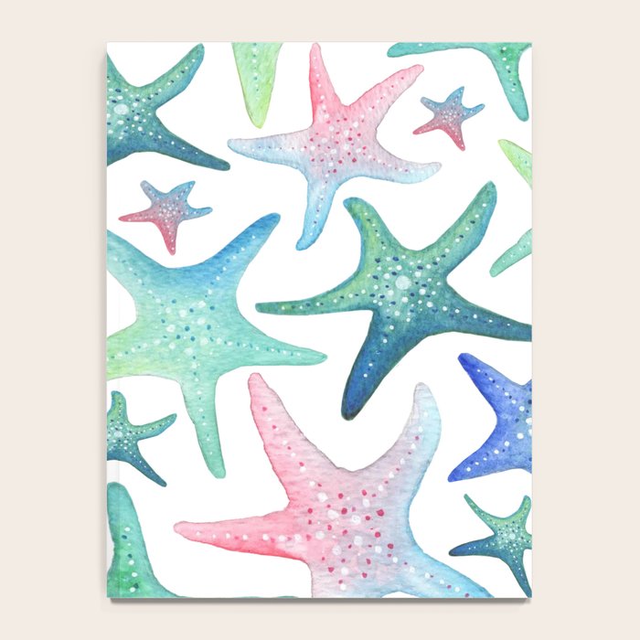 Starfish Pattern Notebook Gallery Image 4