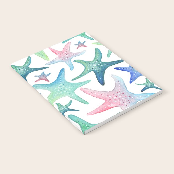 Starfish Pattern Notebook Gallery Image 2