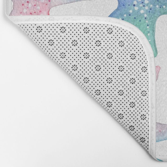Starfish Pattern Bath Mat Gallery Image 2