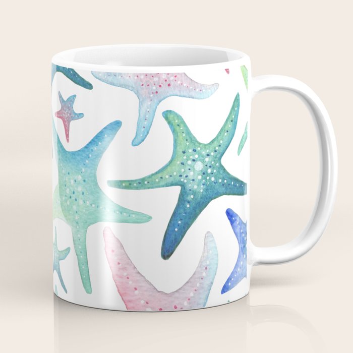 Starfish Pattern Coffee Mug Gallery Image 1