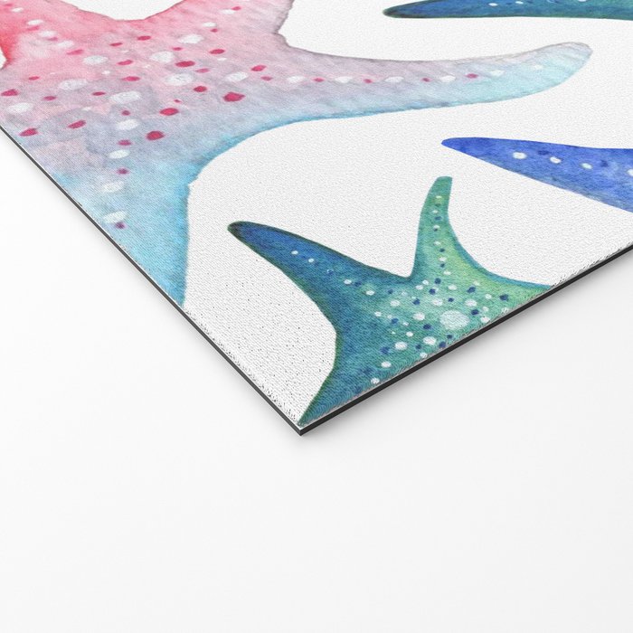 Starfish Pattern Welcome Mat Gallery Image 2