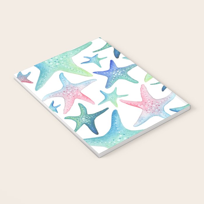 Starfish Pattern Notebook Gallery Image 3