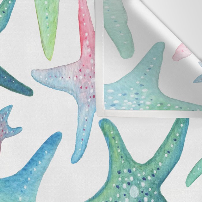 Starfish Pattern Wall Tapestry Gallery Image 3