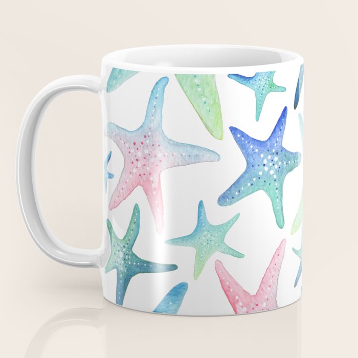 Starfish Pattern Coffee Mug Gallery Image 3