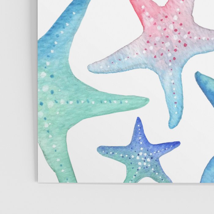 Starfish Pattern Poster Gallery Image 3