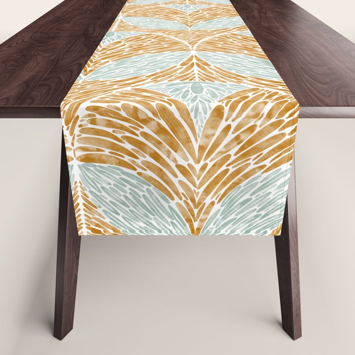 Rustic Follage Elegance Table Runner Gallery Image 1