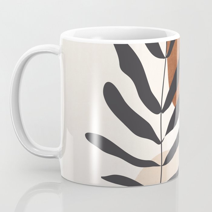 Abstract Art  Minimal Plant 12 Coffee Mug Gallery Image 3