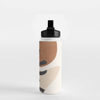 Abstract Art  Minimal Plant 12 Water Bottle Gallery Image 2