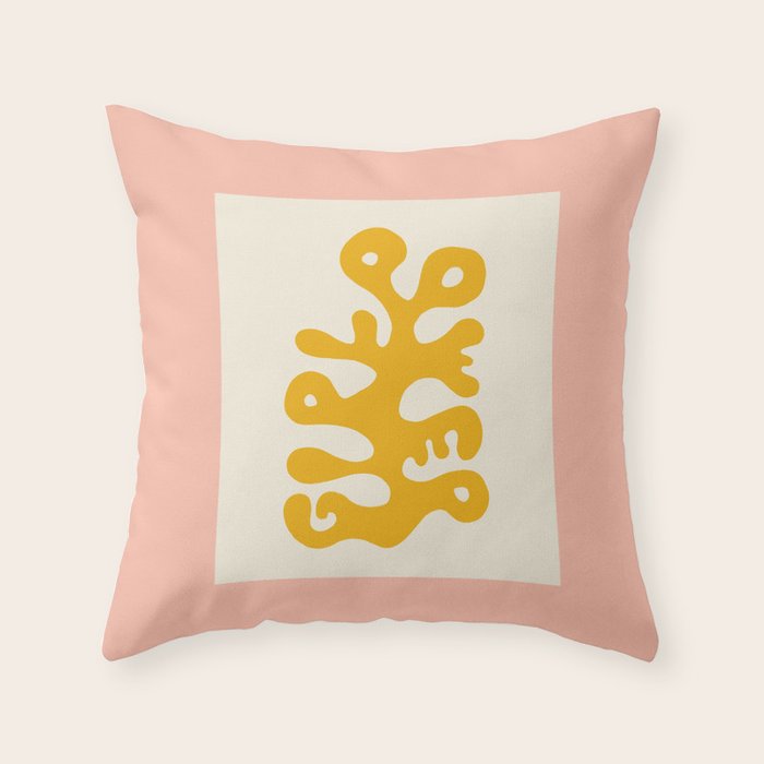 L'ART DU FÃMINISME III â Feminist Art â Matisse Exhibition Poster Throw Pillow Gallery Image 6