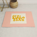 L'ART DU FÃMINISME III â Feminist Art â Matisse Exhibition Poster Rug Gallery Image 1