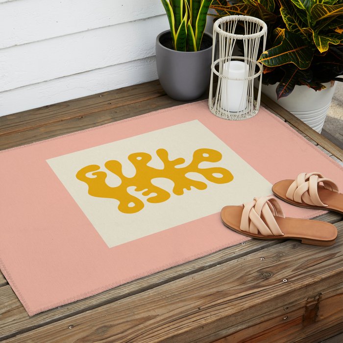 L'ART DU FÃMINISME III â Feminist Art â Matisse Exhibition Poster Outdoor Rug Gallery Image 2