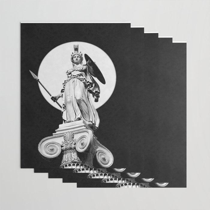 Goddess Athena Wrapping Paper Gallery Image 3