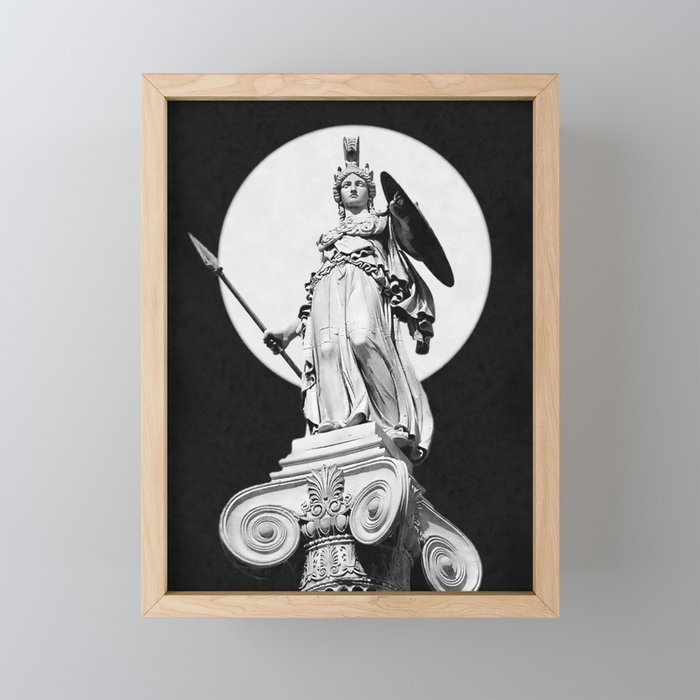 Goddess Athena Mini Art Print Gallery Image 1