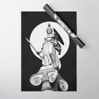 Goddess Athena Wrapping Paper Gallery Image 1