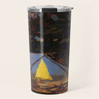 Tom Thomson Campfire 1916 Canadian Landscape Artist Travel Mug Gallery Image 1