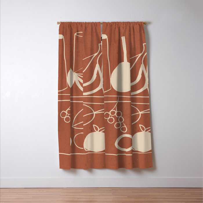Minimalist Still Life 17 Window Curtain Gallery Image 3
