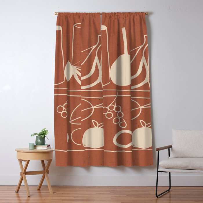 Minimalist Still Life 17 Window Curtain Gallery Image 5