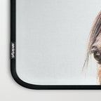 peekaboo horse, bw horse print, horse photo, equestrian, equestrian photo, equestrian decor Laptop Sleeve Gallery Image 3
